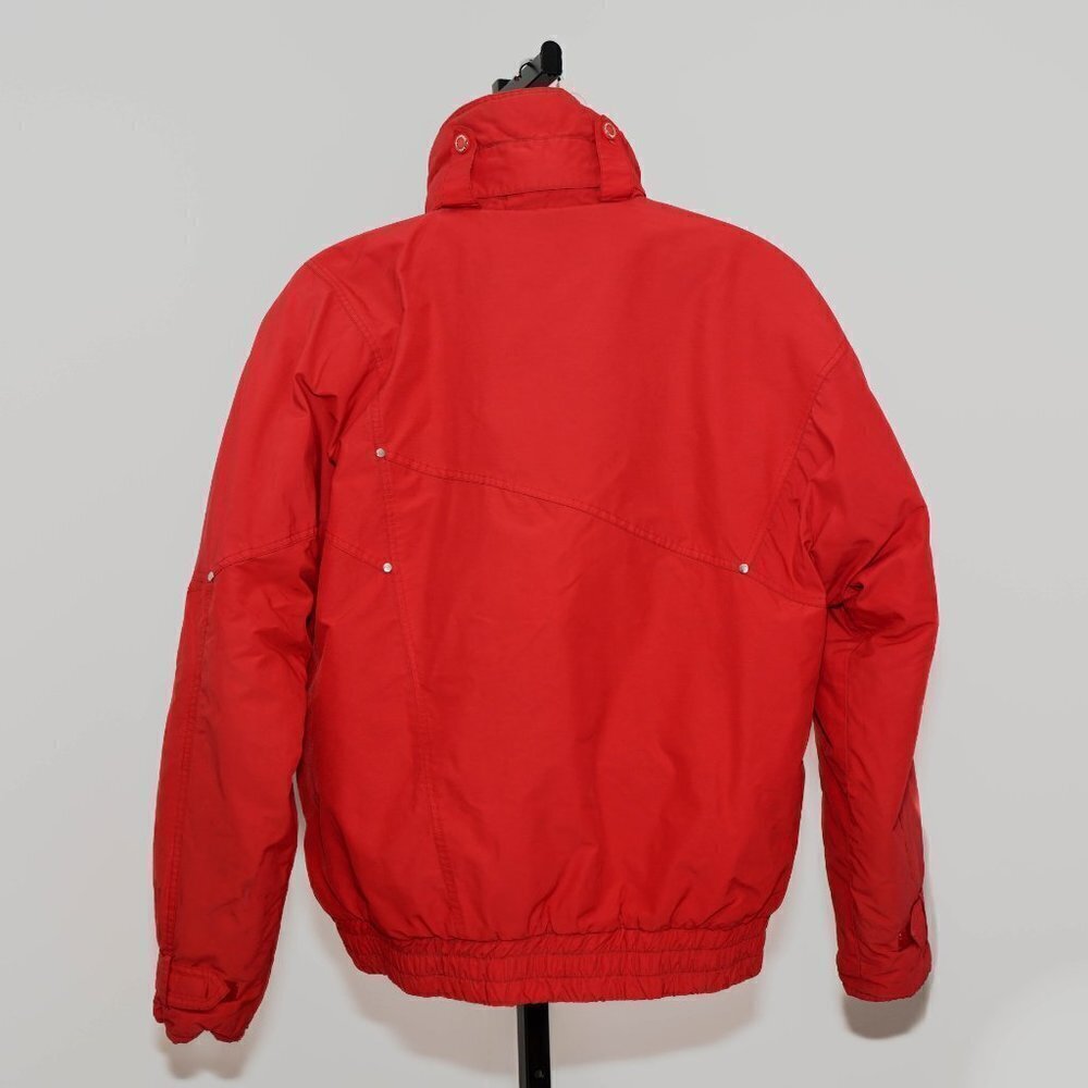 Vintage Tyrolia Bright Red 90's Puffy Ski Jacket - Picture 2 of 12